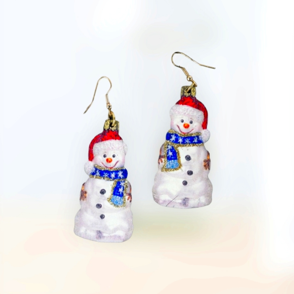Snowman Earrings ⛄️